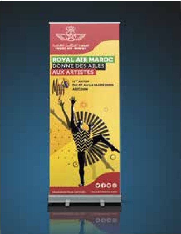 Royal Air Maroc roll-up