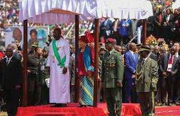 Inauguration ceremony in Liberia, January 2018