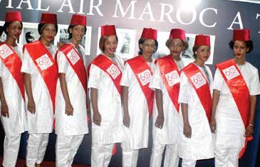 Royal Air Maroc hostesses at FESPACO